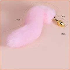 Plug anal extrable cola de zorra Sex Shop Seducete Plug anal extrable cola de zorra Sex Shop Seducete