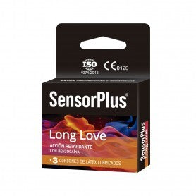 Preservativos Sensor Plus - Long Love Retardante