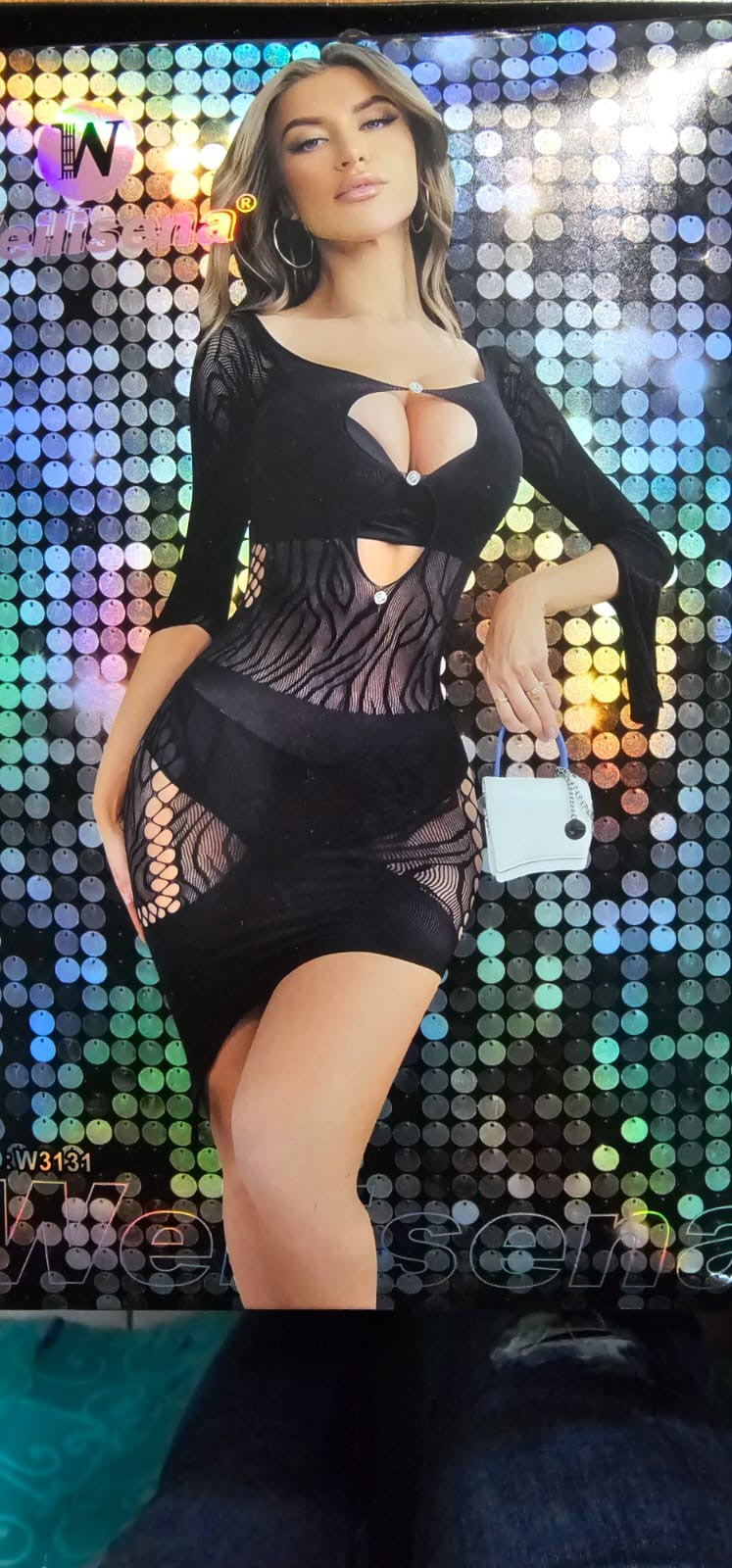 VESTIDO NEGRO ENCAJE