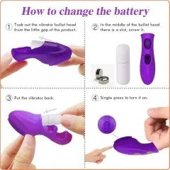 Vibradores de dedo de espina