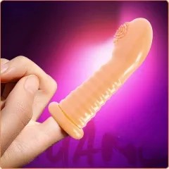 Vibradores para lamer los dedos de la lengua