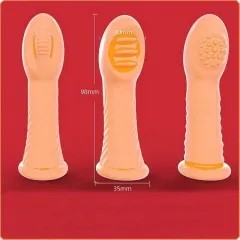Vibradores para lamer los dedos de la lengua
