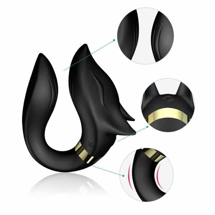 VIBRADOR DOBLE ZORRO