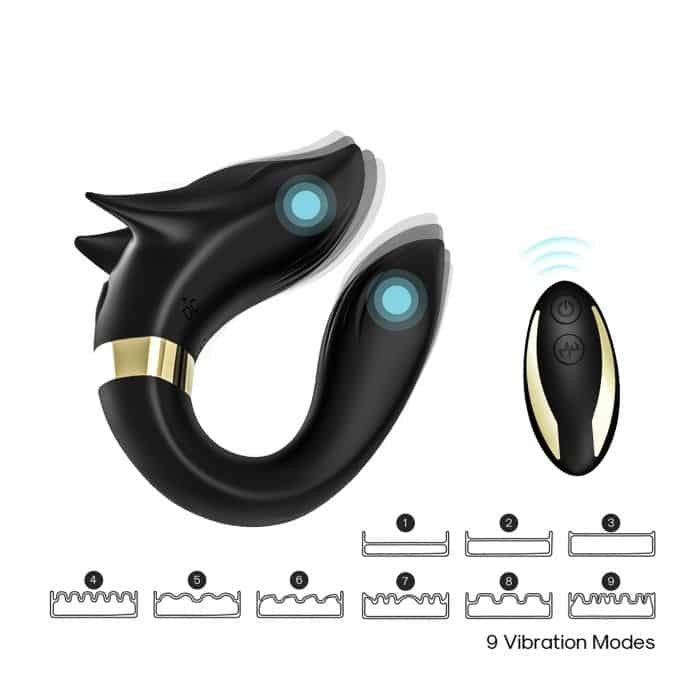VIBRADOR DOBLE ZORRO