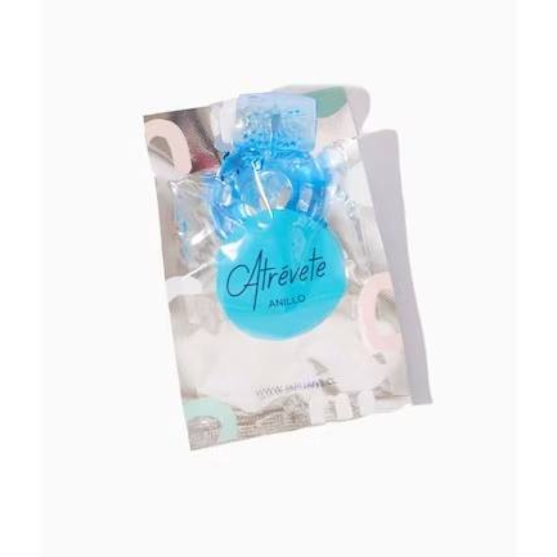 Anillo vibrador celeste