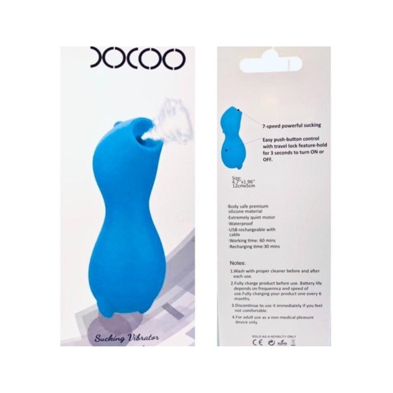 Succionador con protuberancia