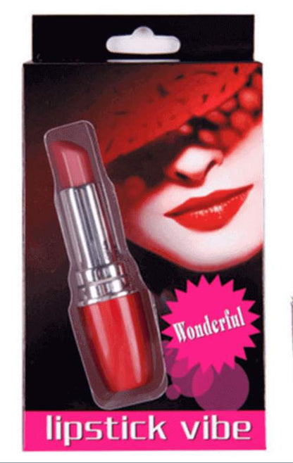 VIBRADOR BALA TIPO LÁPIZ LABIAL PUNTO G LIPSTICK VIBE