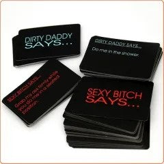 Tarjetas de pose sexual