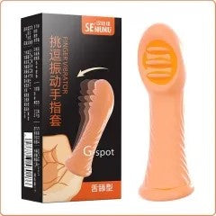 Vibradores para lamer los dedos de la lengua