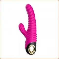 Vibrador roscado juguetes sexuales femeninos.